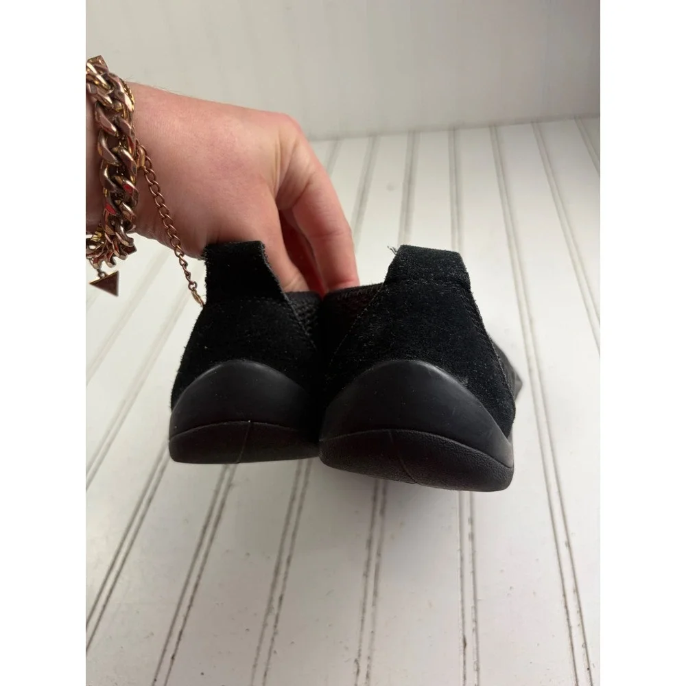Vintage Y2K Black Mesh Mary Jane Walking Shoes Sneakers Women's Size 10M